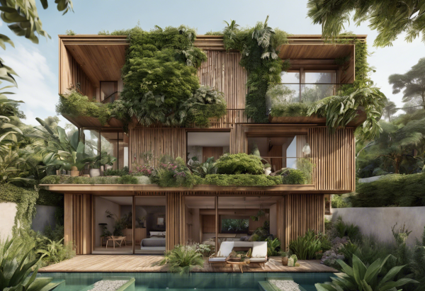 Biophilic House Exterior