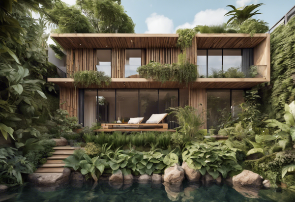 Biophilic House Exterior