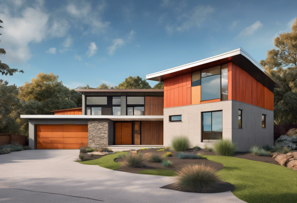 Mid-Century Modern House Exterior