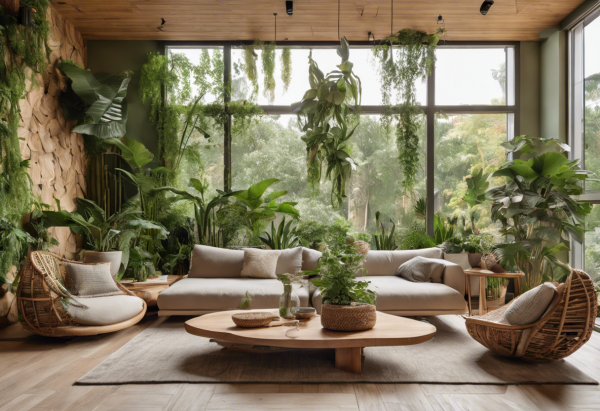 Biophilic Living Room