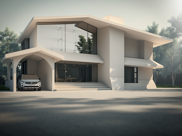 New Minimalist House Exterior