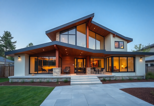 Mid-Century Modern House Exterior