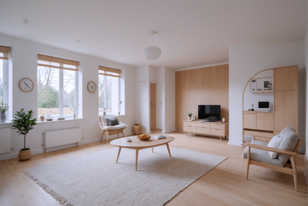 New Scandinavian Living Room