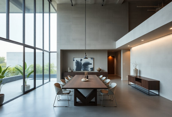 Minimalist Dining Room