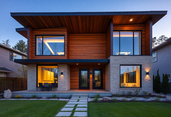 Mid-Century Modern House Exterior