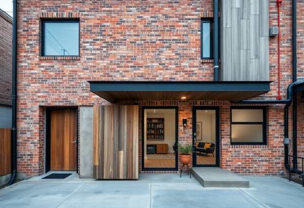 Industrial House Exterior