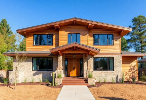 Mid-Century Modern House Exterior