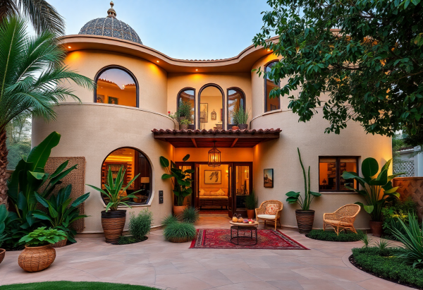 Bohemian House Exterior