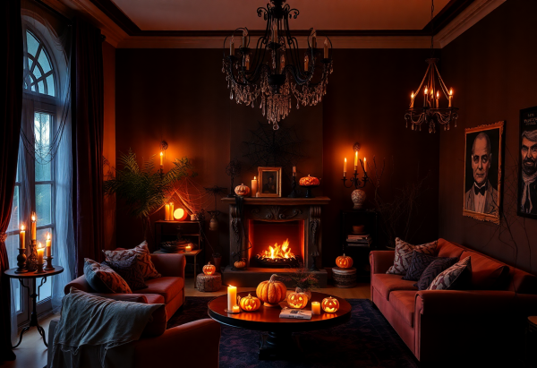 Halloween Living Room