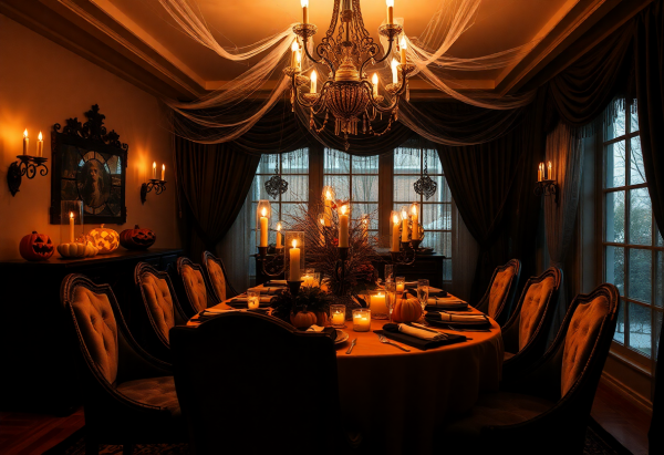 Halloween Dining Room