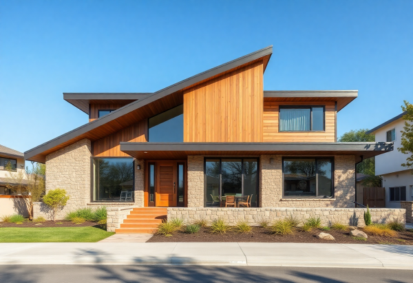 Mid-Century Modern House Exterior