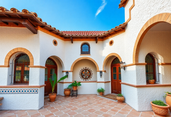 Mediterranean House Exterior