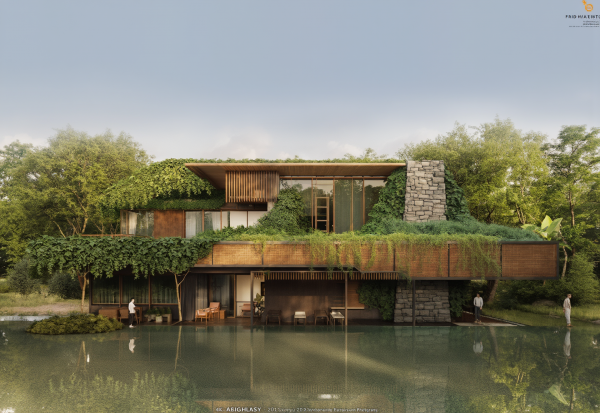New Biophilic House Exterior