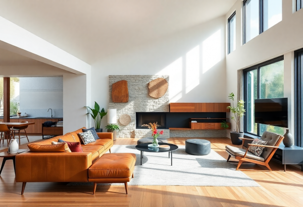 Mid-Century Modern Living Room