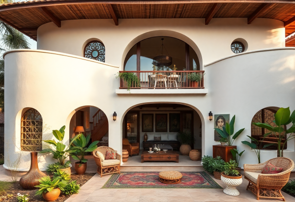 Bohemian House Exterior