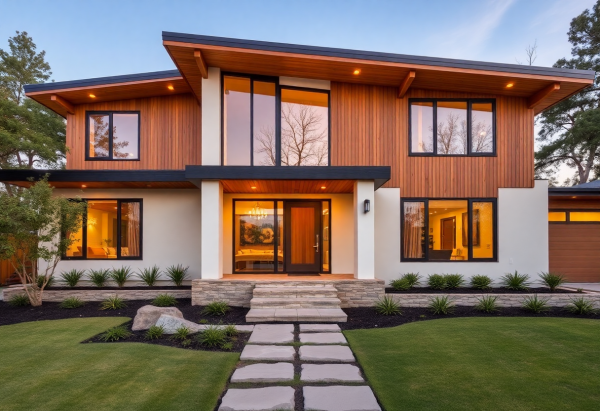 Mid-Century Modern House Exterior