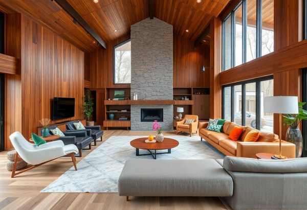 Mid-Century Modern Living Room