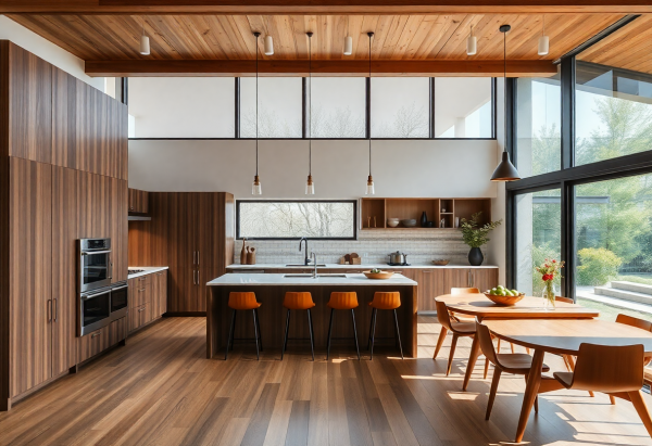 Mid-Century Modern Kitchen