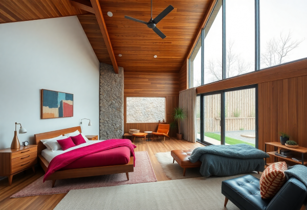 Mid-Century Modern Bedroom