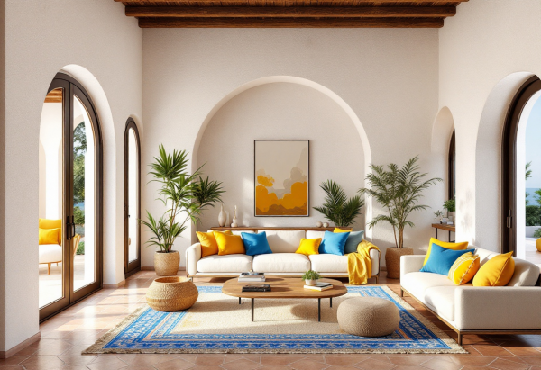 Mediterranean Living Room