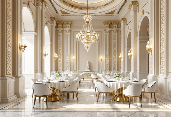 Neoclassical Dining Room