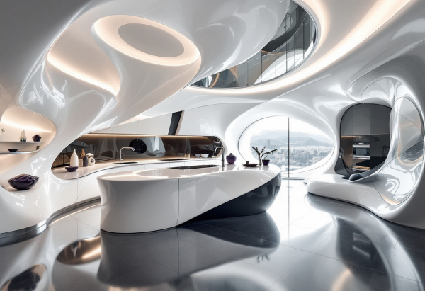 Zaha Hadid Kitchen