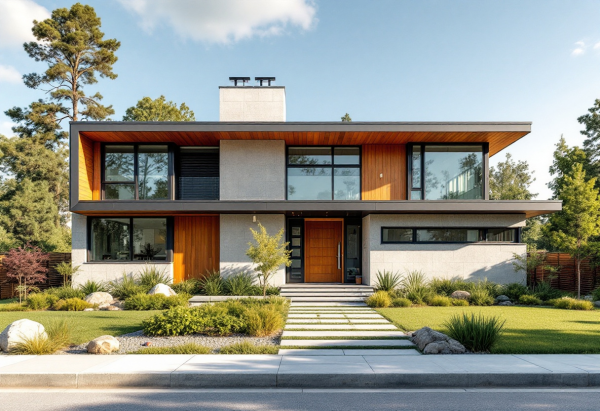 Mid-Century Modern House Exterior