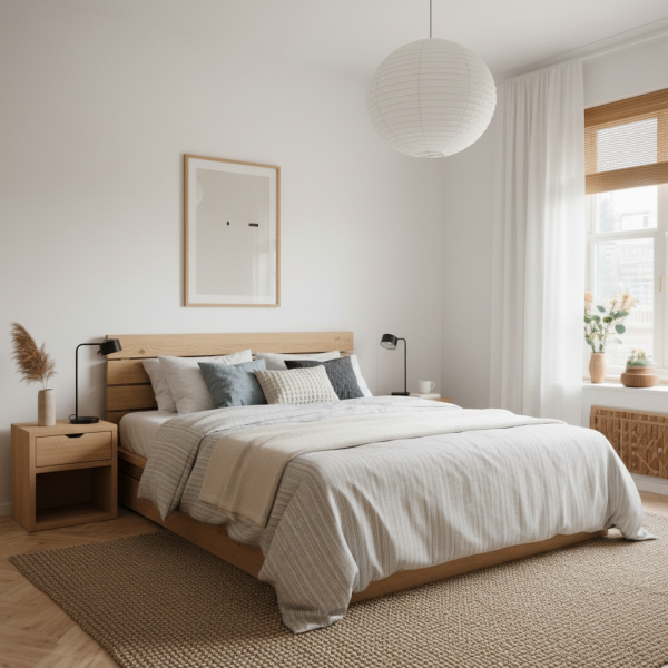 New Scandinavian Bedroom