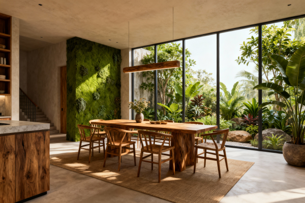 Biophilic Dining Room