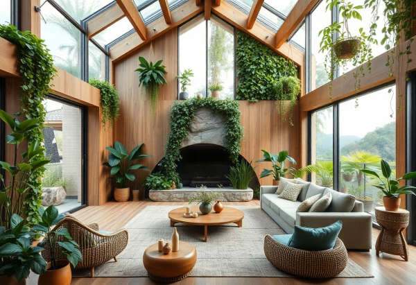 Biophilic Living Room