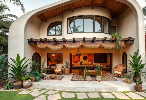Bohemian House Exterior