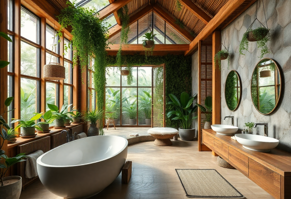 Biophilic Bathroom