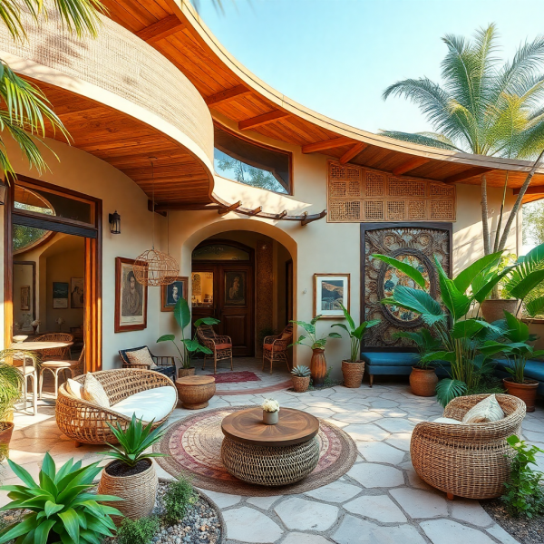 Bohemian House Exterior