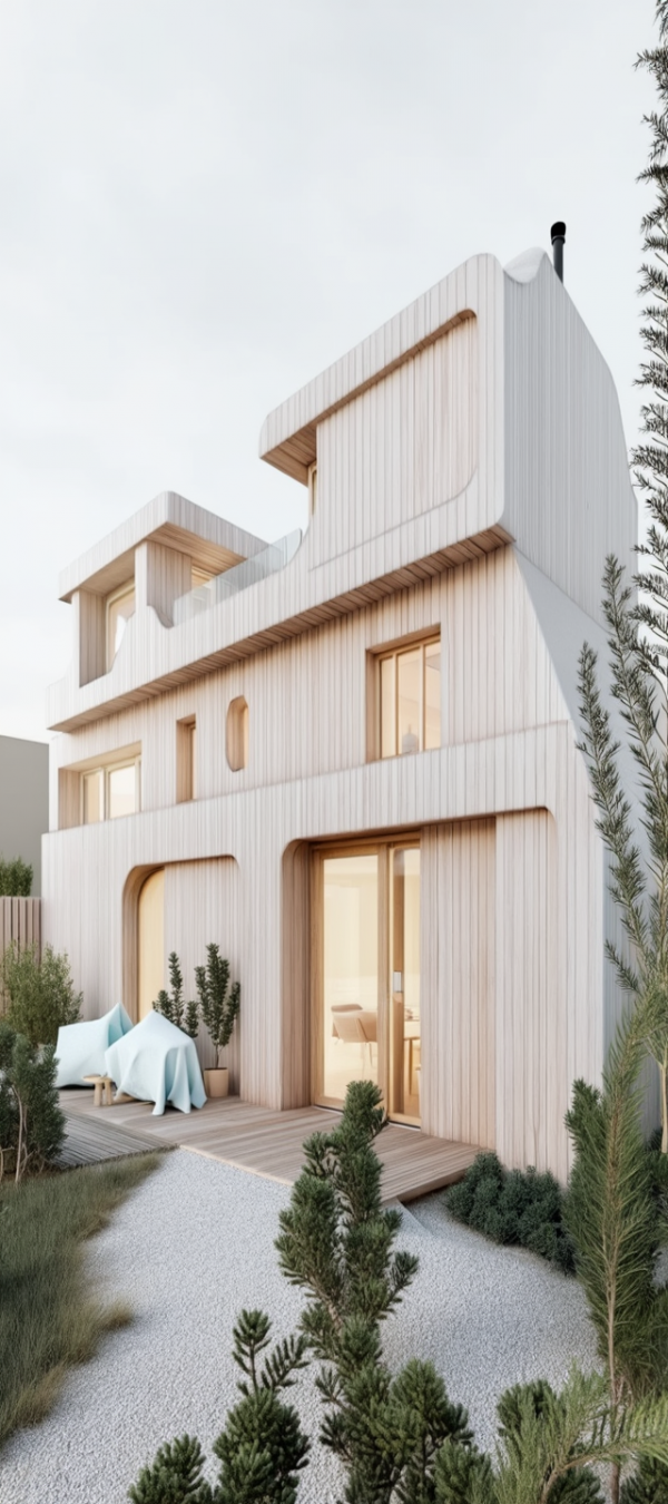 New Scandinavian House Exterior