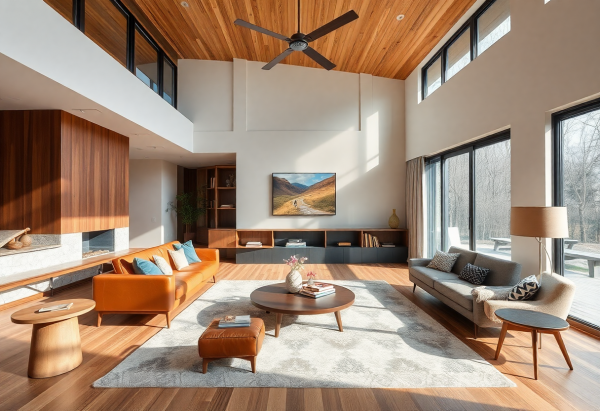 Mid-Century Modern Living Room