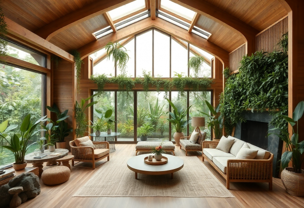 Biophilic Living Room