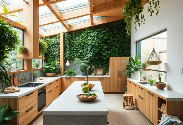 Biophilic Kitchen