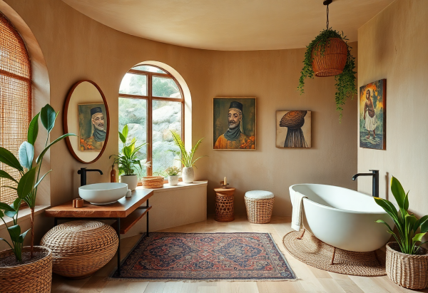 Bohemian Bathroom