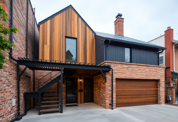 Industrial House Exterior