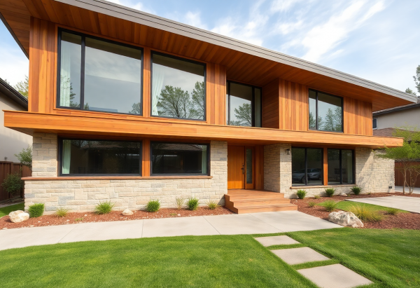 Mid-Century Modern House Exterior