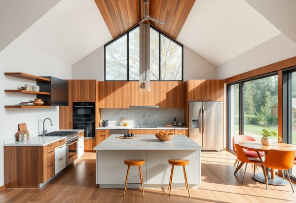 Mid-Century Modern Kitchen