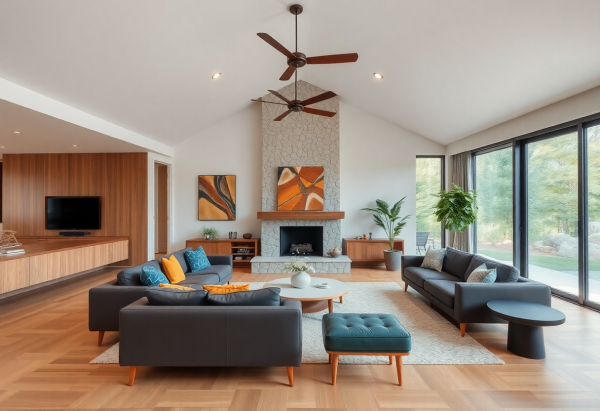 Mid-Century Modern Living Room