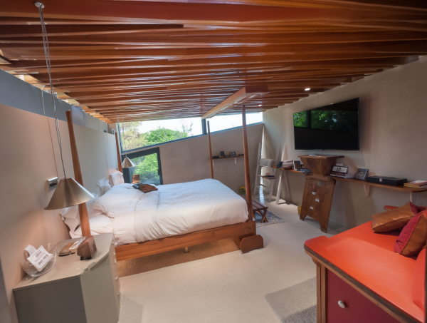 New Mid-Century Modern Bedroom