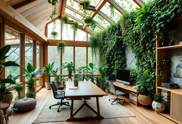 Biophilic Home Office