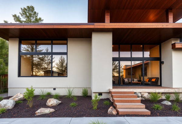 Mid-Century Modern House Exterior