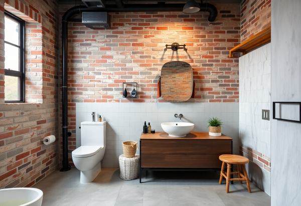 Industrial Bathroom