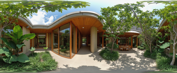 Biophilic House Exterior