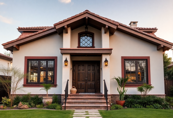 Bohemian House Exterior