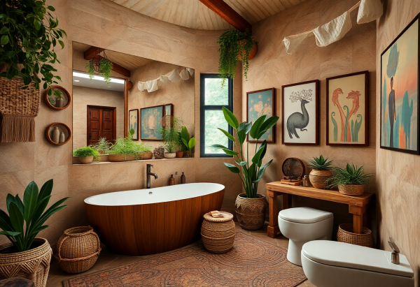 Bohemian Bathroom