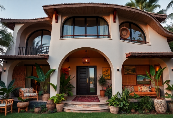 Bohemian House Exterior